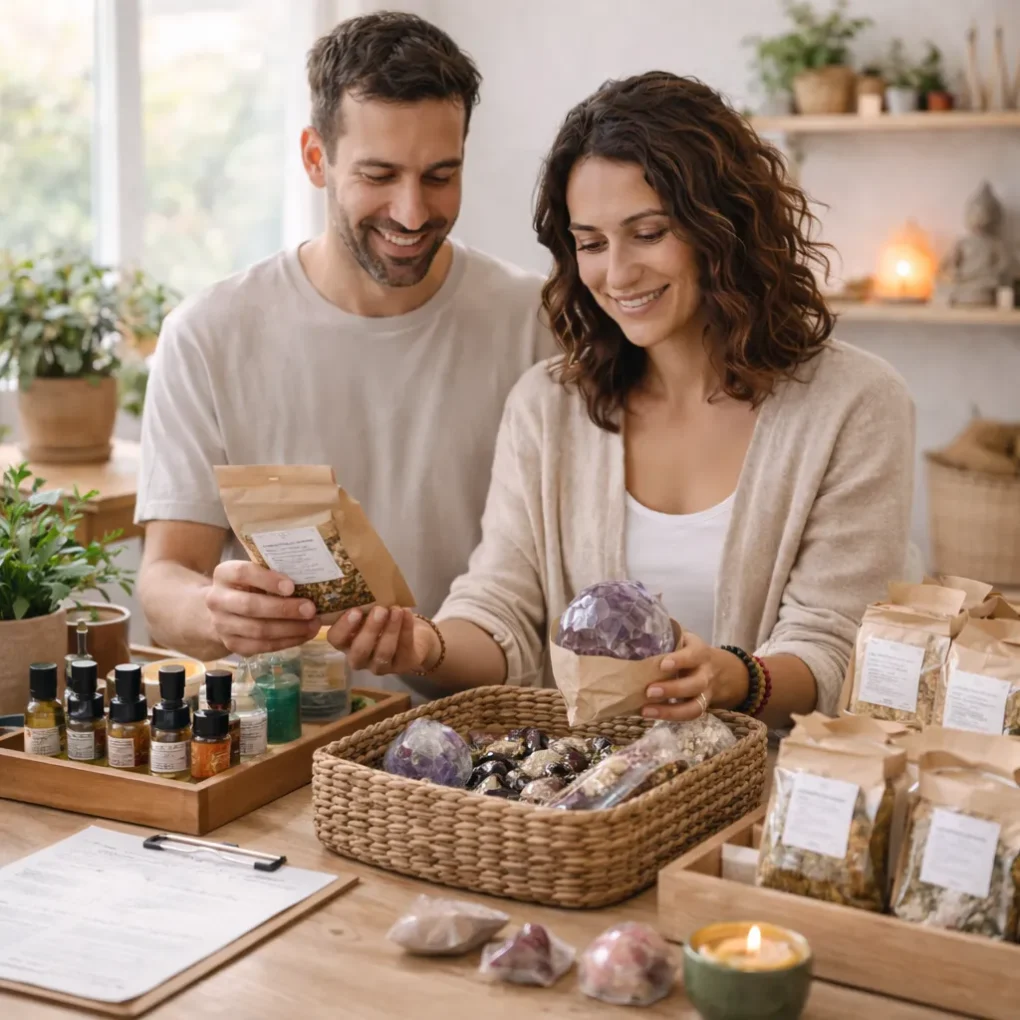 Venta de productos alternativos en el marketplace de bienestar de Portal Centro Luz, con opciones para entrega presencial, bajo demanda o a medida, ideal para profesionales, centros y empresas del sector.